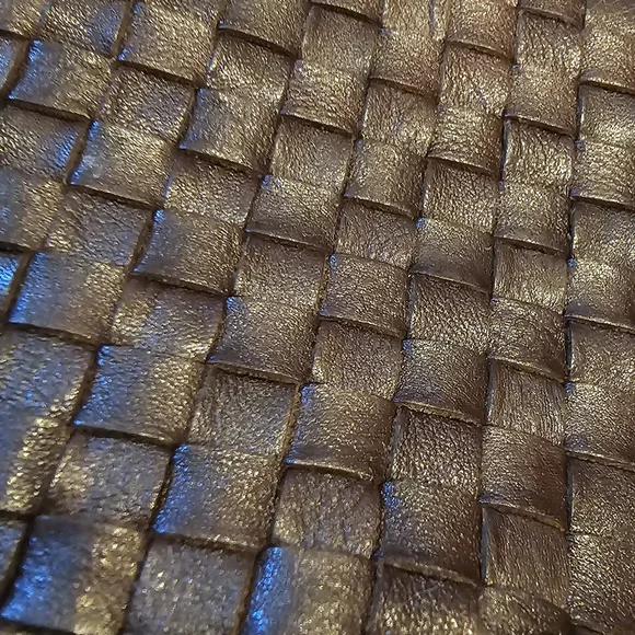 Clare V Dark Brown/Chocolate Woven Crossbody Bag Like New - Picture 4 of 5